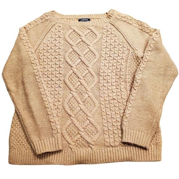 lands end fisherman sweater